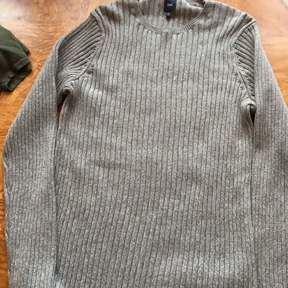 SOFT RIB knit Textured Sweater!!